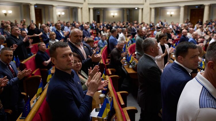 Верховная Рада новым законом ужесточила мобилизацию в Украине. Фото: Telegram-канале Рады