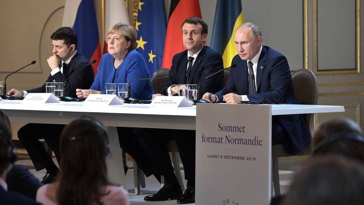 Нормандская встреча. Фото сайта Кремля