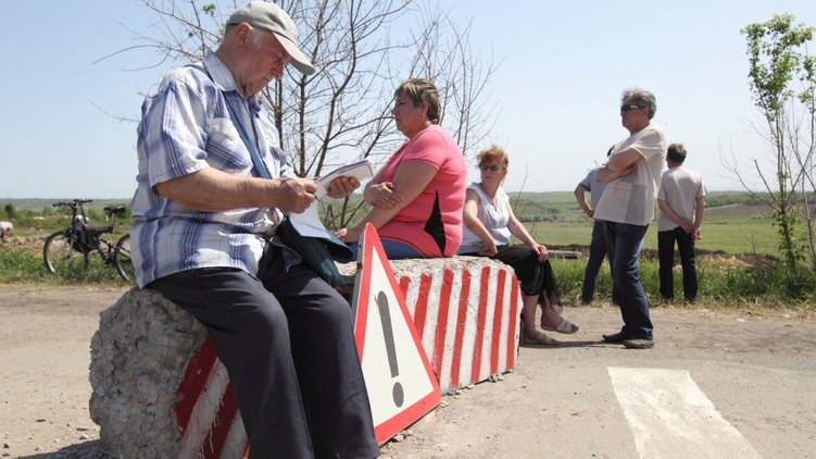 На блок-посту в зоне АТО, Украинские новости