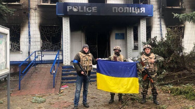 Украинцы занимают оставленные россиянами города Киевской области