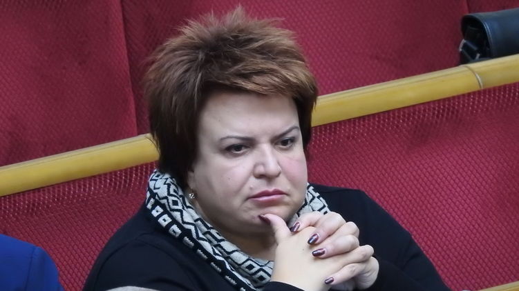 Нардеп Ирина Ефремова почти не пропускает заседания парламента, фото: Изым Каумбаев