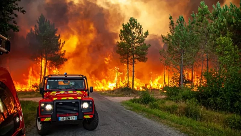 Європу через аномальну спеку охопили лісові пожежі, є загиблі (фото)