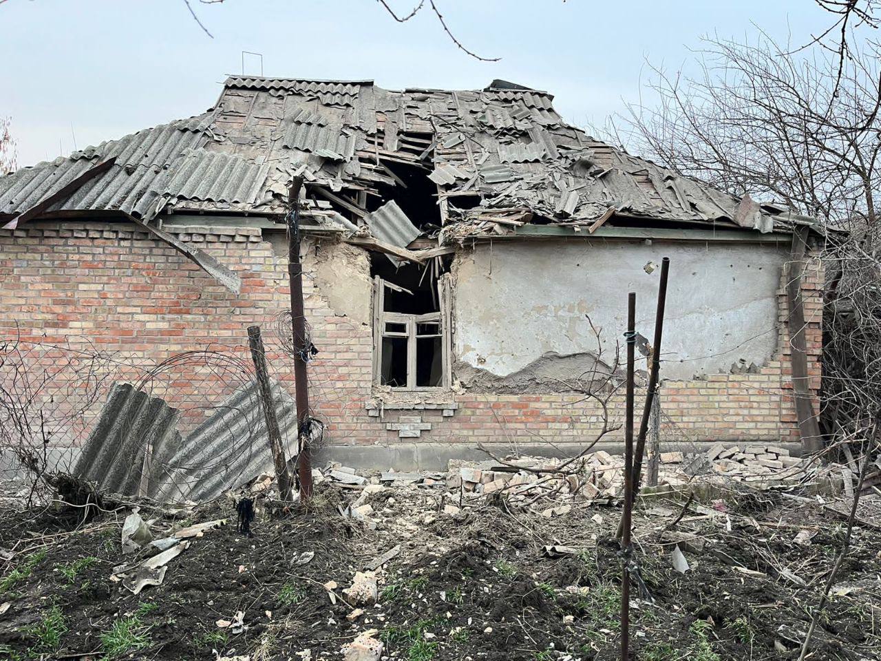 россияне обстреляли Марганец