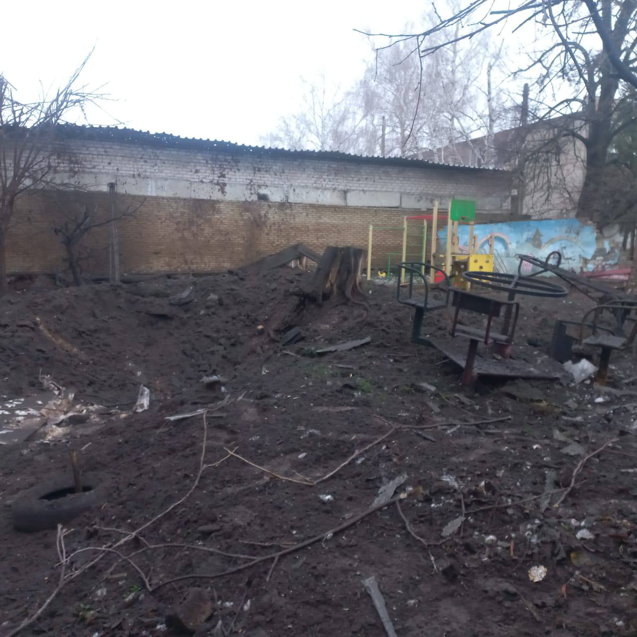 последствия обстрела Харьковской области