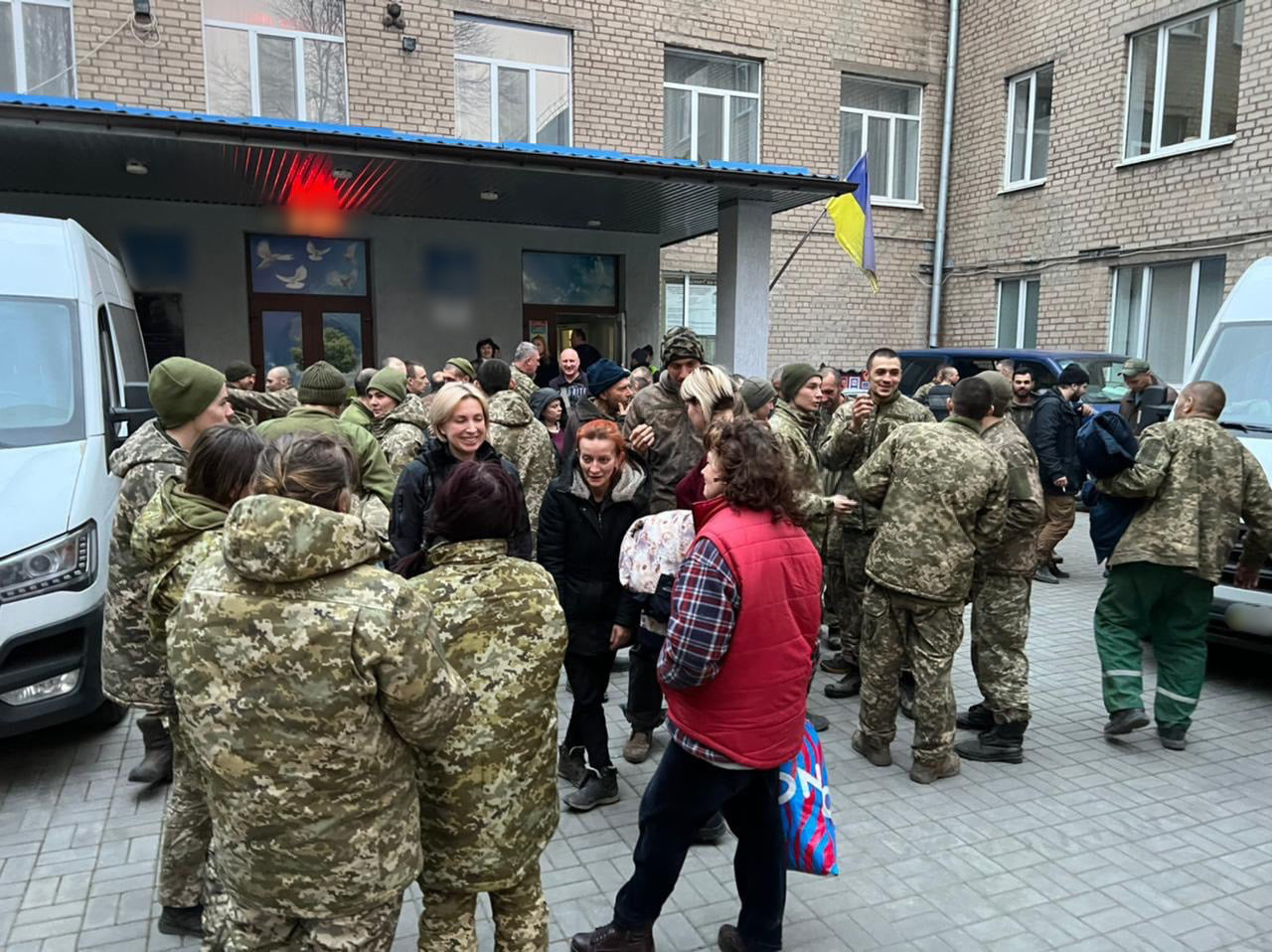 Фото украинских военнопленных 