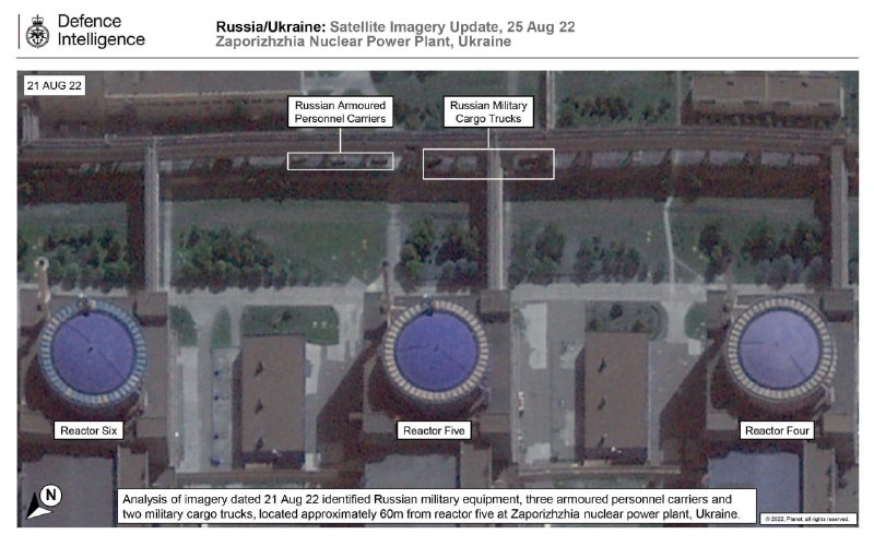 Россия сохраняет усиленное военное присутствие на Запорожской АЭС
