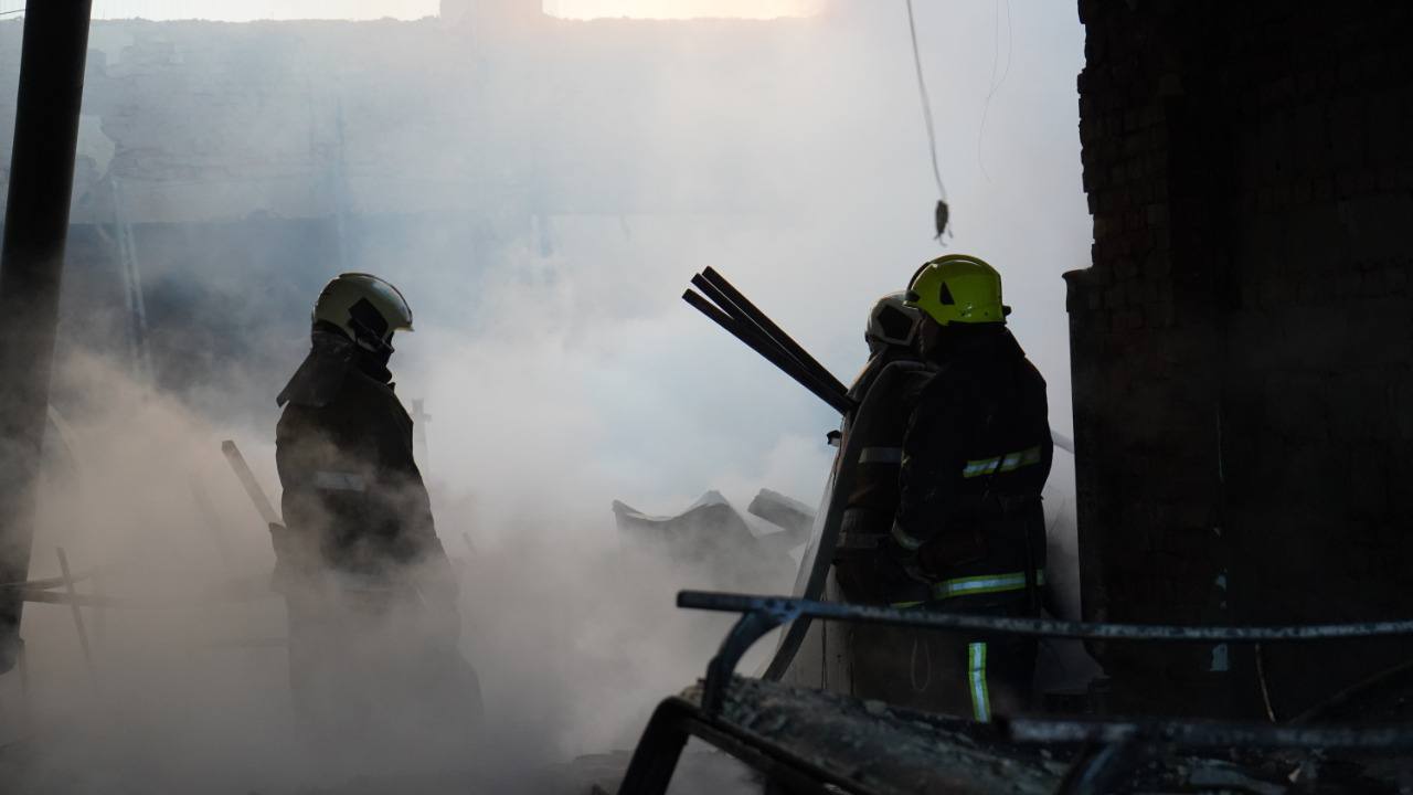 Фото последствий атаки дронов Шахидов на Полтавскую область