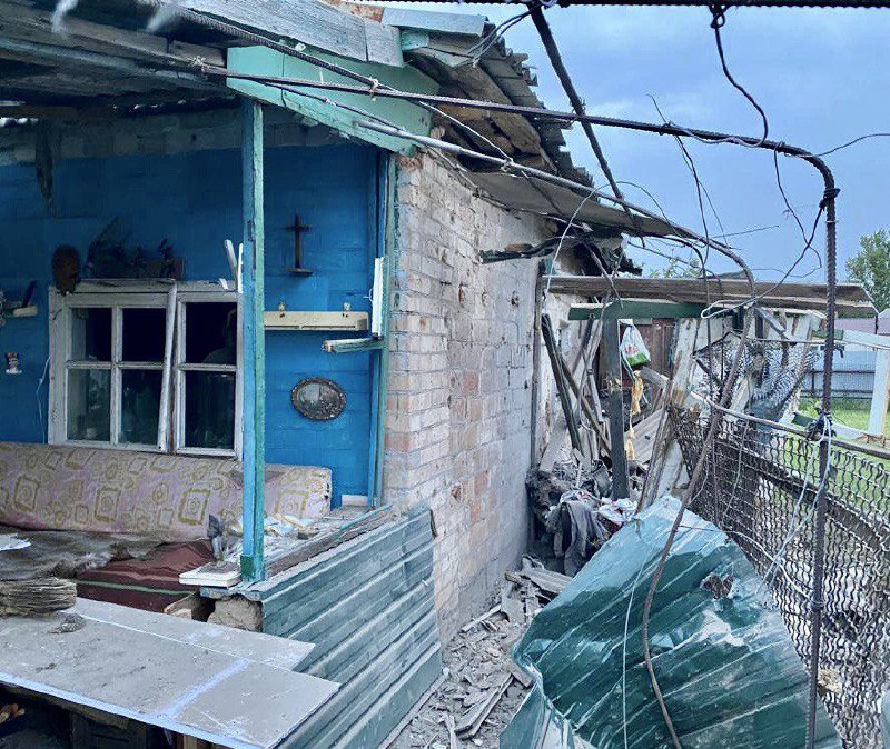 Обстрел Днепропетровской области 25 августа. Фото последствий