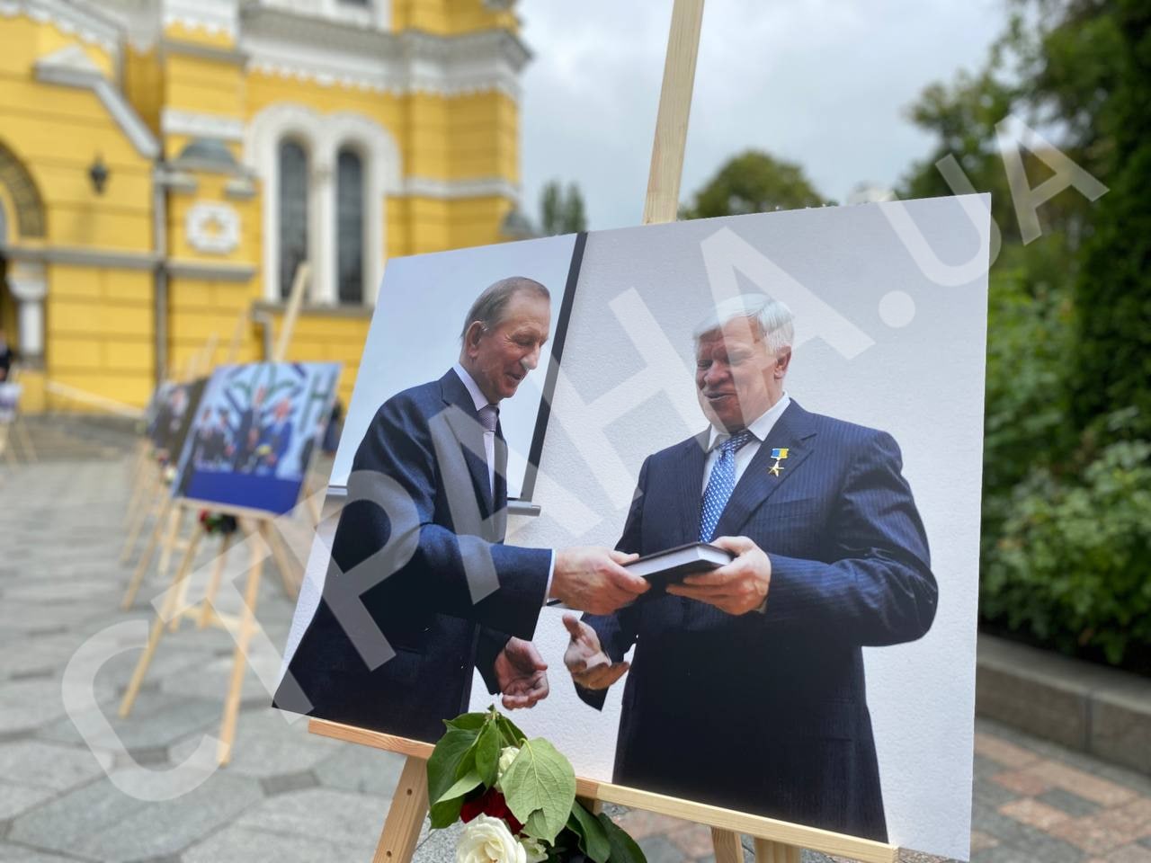 Прощание в Киеве с президентом