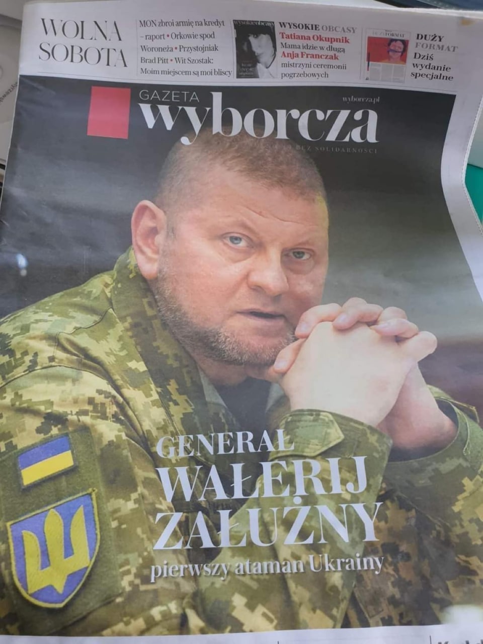 Фото страницы Gazeta Vyborca 