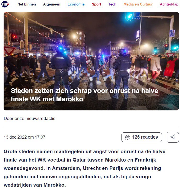 Скриншот с сайта NU.nl