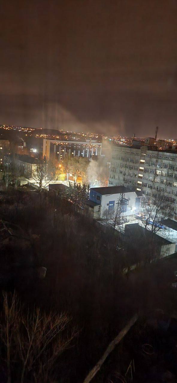 Донецк после удара