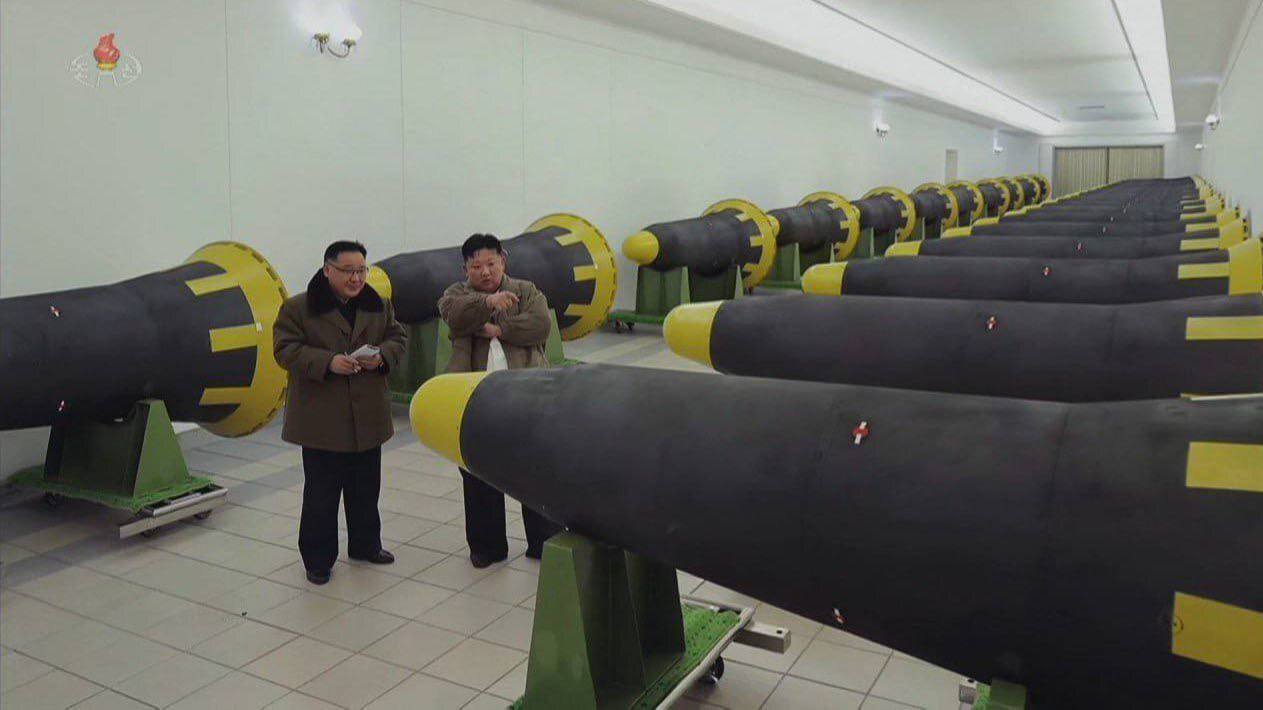 Склад ракет в КНДР