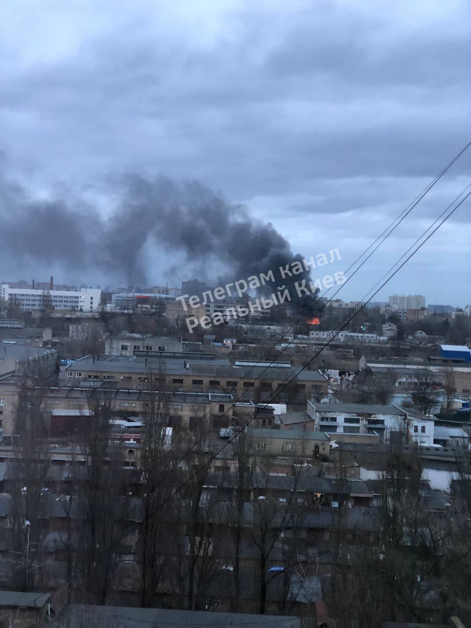 У Києві на Солом'янці пожежа