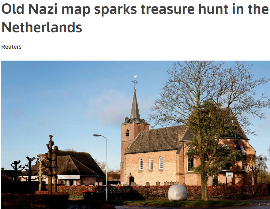 В Нидерландах ищут сокровища нацистов