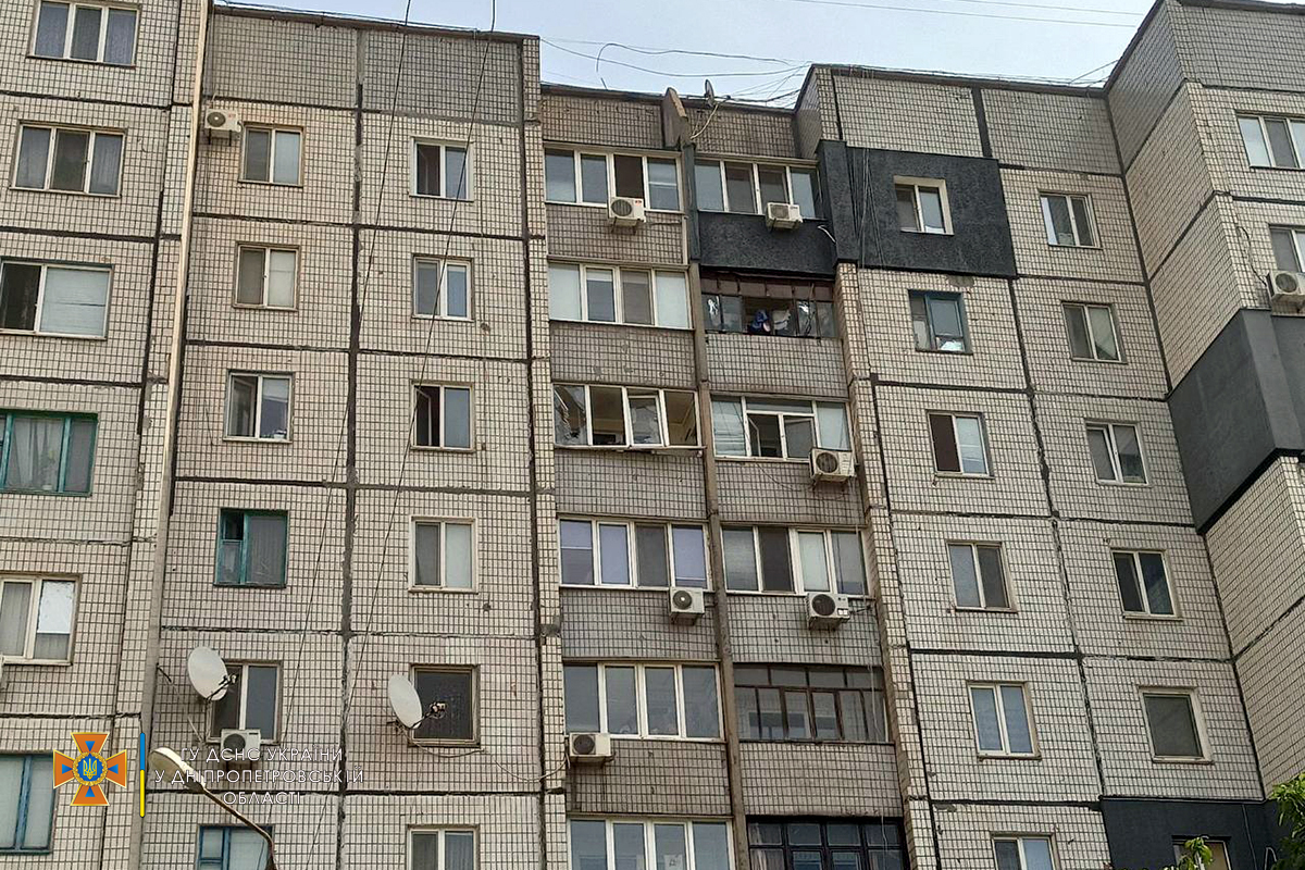 в многоэтажке Кривого Рога прогремел взрыв
