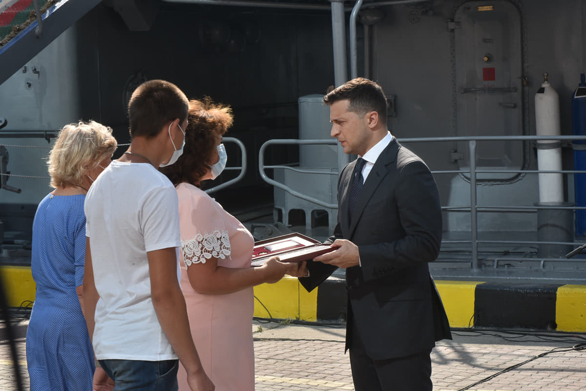 Владимир Зеленский в Одессе 5 июля