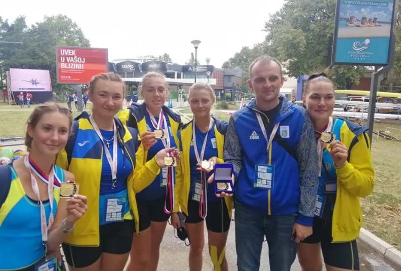 Украинские спортсмены впервые завоевали два золота с чемпионате Европы по академической гребле. Фото: УН