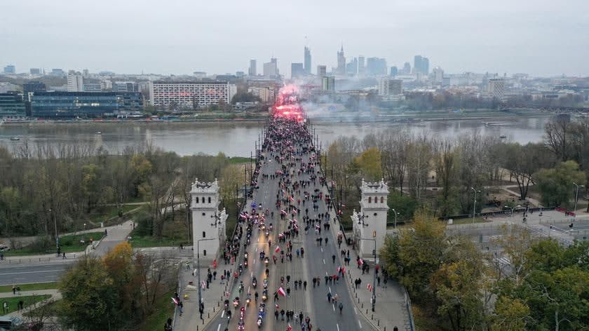 В Польше начались новые столкновения с полицией. Фото: РАР
