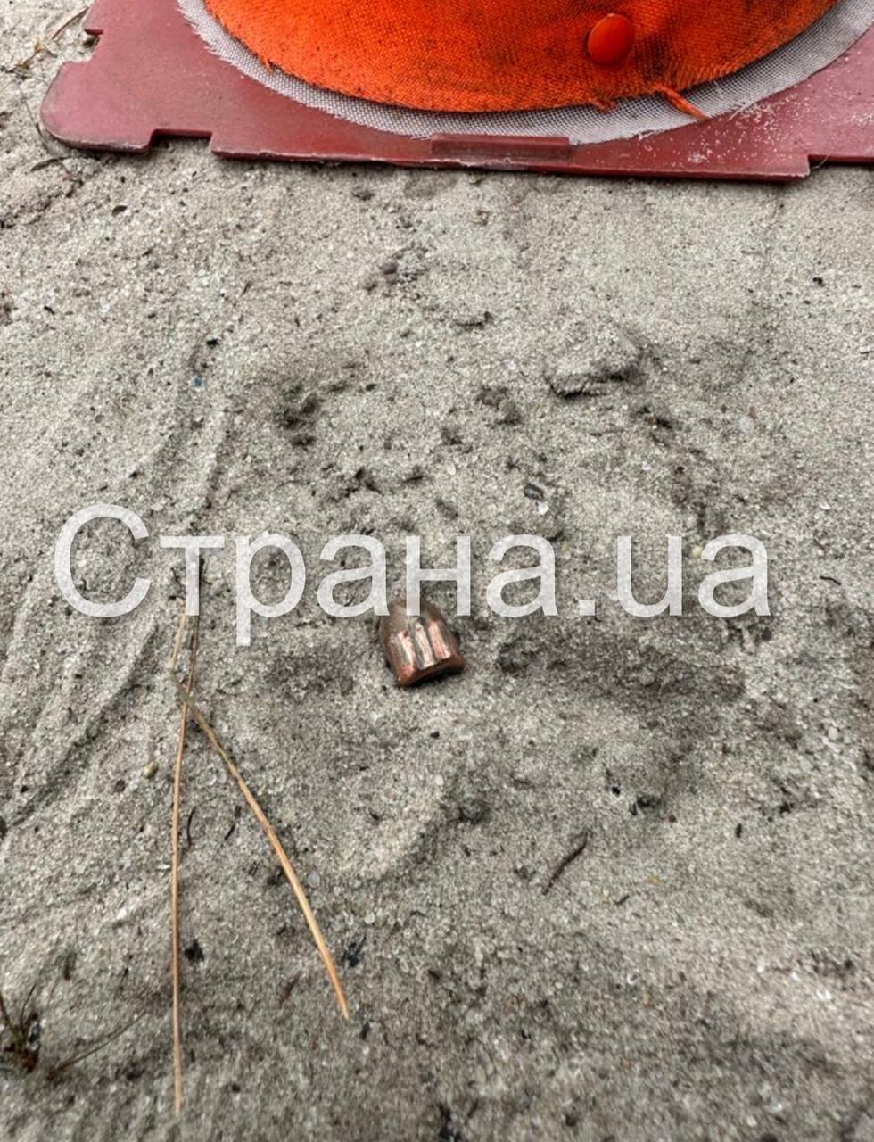 Гильзы, которые нашли после перестрелки в Сумской области