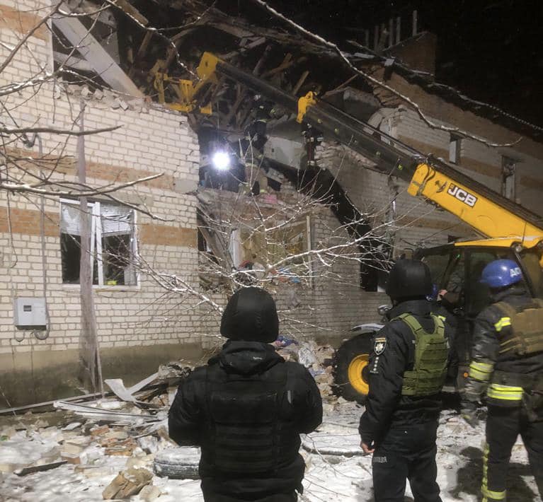 Последствия атаки дронов в Сумской области