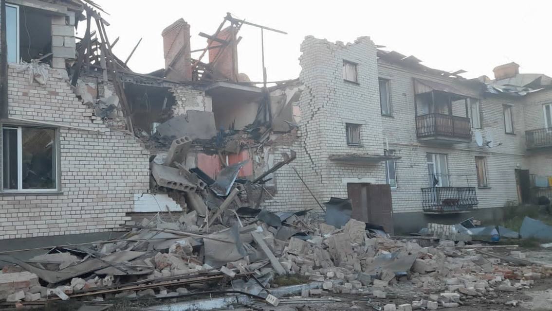 Последствия удара по Черниговской области