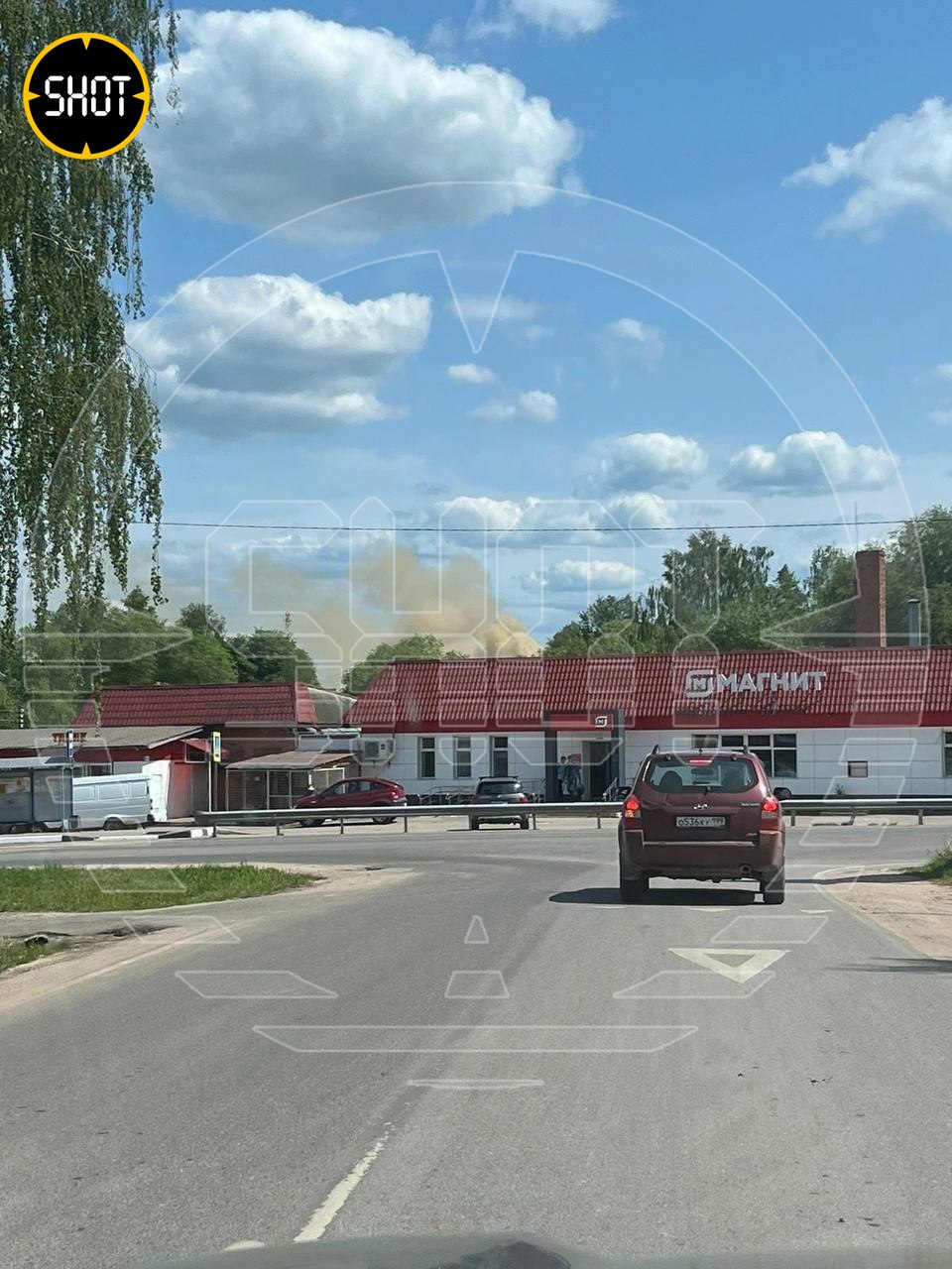 у Підмосков'ї горить спиртзавод