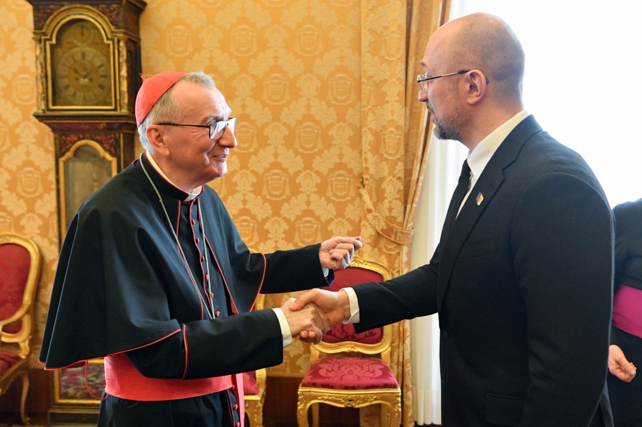 Шмыгаль встретился в Ватикане с Папой Римским Франциском