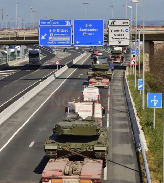 Испания начала передачу танков Leopard 2 Украине